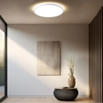 Plafon Pryzma 38 cm biały LED CCT