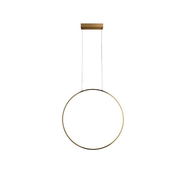 Lampa wisząca Mirror S złota LED 3000K IP44