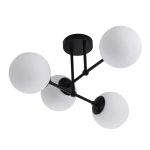 Lampa wisząca Roma 4 czarna 4xE14