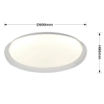 Plafon Trego 50 cm biały LED 35W CCT
