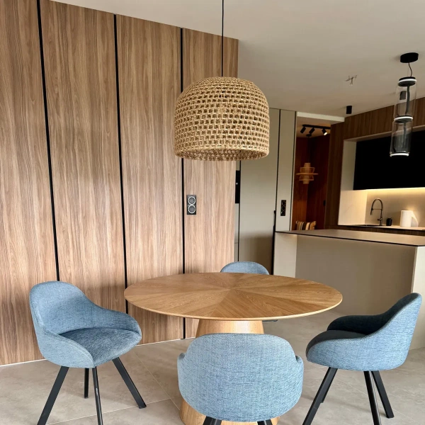 Lampa wisząca Kanso rattanowa 50 cm jasnobrązowa 1xE27