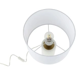 Lampa stołowa Tokio biała 1xE27