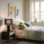 Lampa stołowa Tokio czarna 1xE27