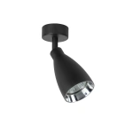 Spot sufitowy Campana 1 czarny 1xGU10
