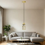 Lampa wisząca Lira 1 złota 1xE27