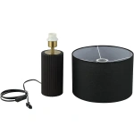Lampa stołowa Tokio czarna 1xE27