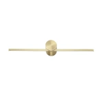 Kinkiet Modern Slim 40 cm złoty LED 3000K IP44