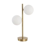 Lampa stołowa Dorado złota 2xG9