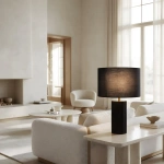 Lampa stołowa Tokio czarna 1xE27