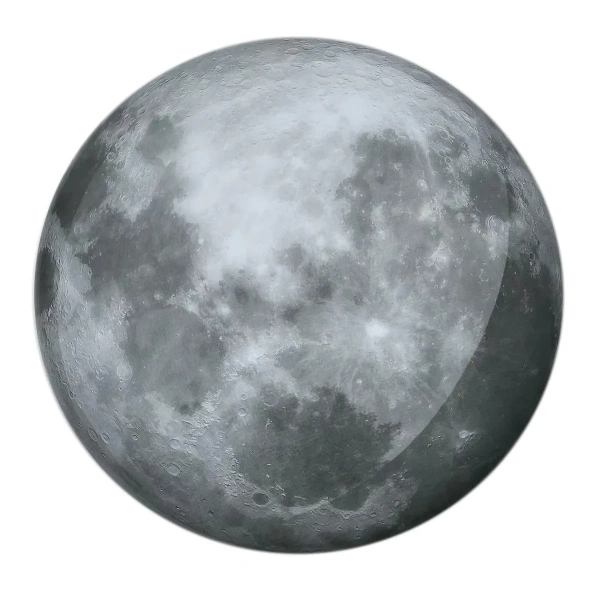 Plafon Luna planeta 38 cm szary LED 24W 4000K