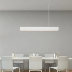 Lampa wisząca Mira M biała LED 32W CCT