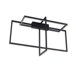 Lampa sufitowa Frame czarna LED 3000K