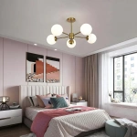 Lampa wisząca Roma 5 złota 5xE14