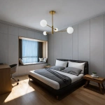Lampa wisząca Dorado 4 złota 4xG9