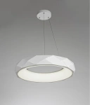 Lampa wisząca Reus biała LED 4000K