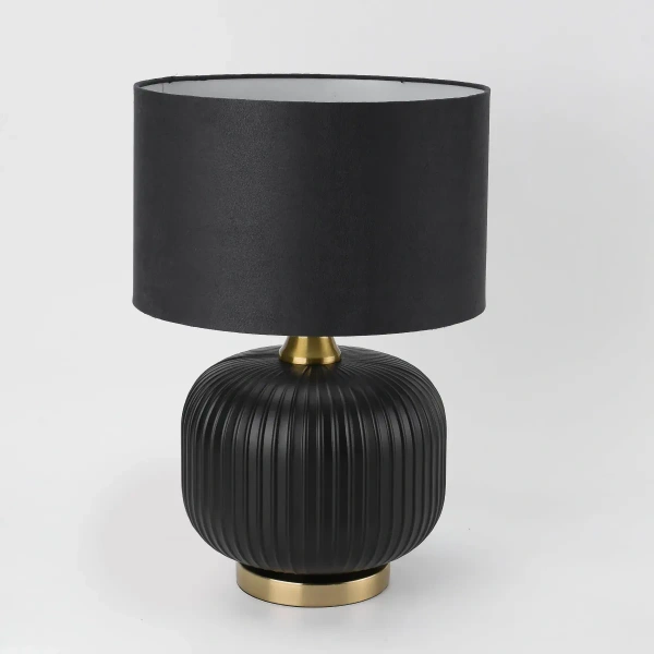 Lampa stołowa Tamiza 48 cm czarna 1xE27
