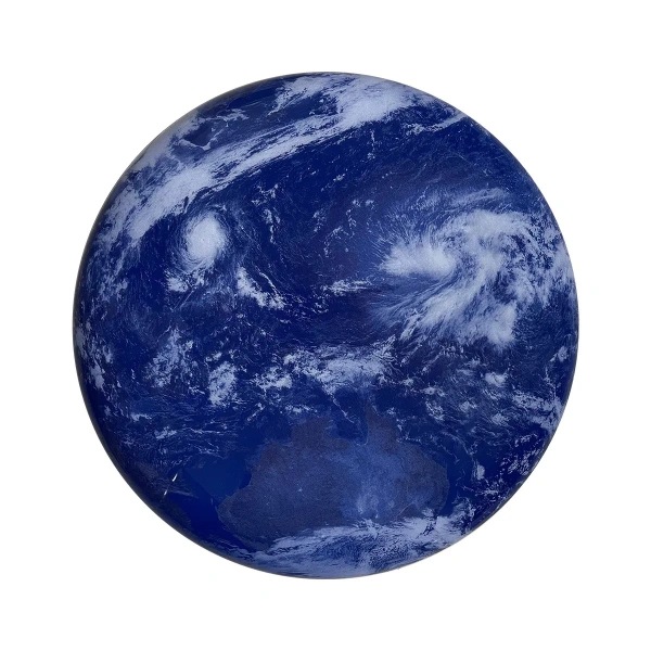 Plafon Tierra planeta niebiesko-biały LED 4000K