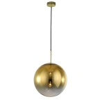 Lampa wisząca Palla duża złota 1xE27