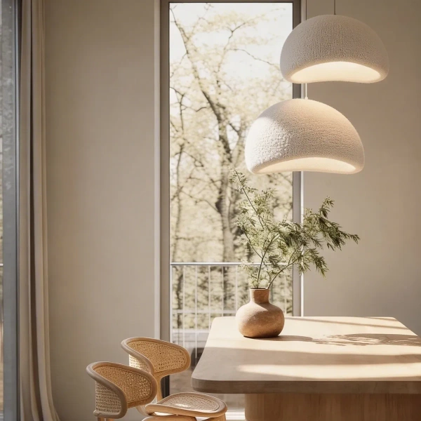 Lampa wisząca Nube śr. 30 cm biała 1xGX53