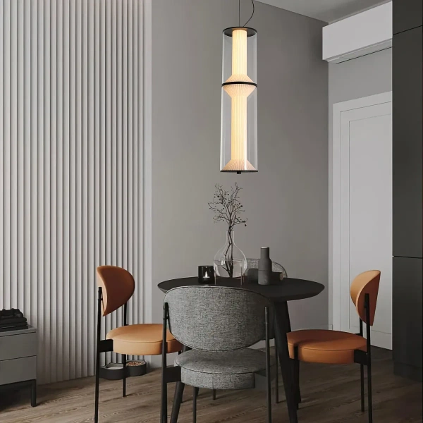 Lampa wisząca Aeris 2 transparentna LED 25W CCT