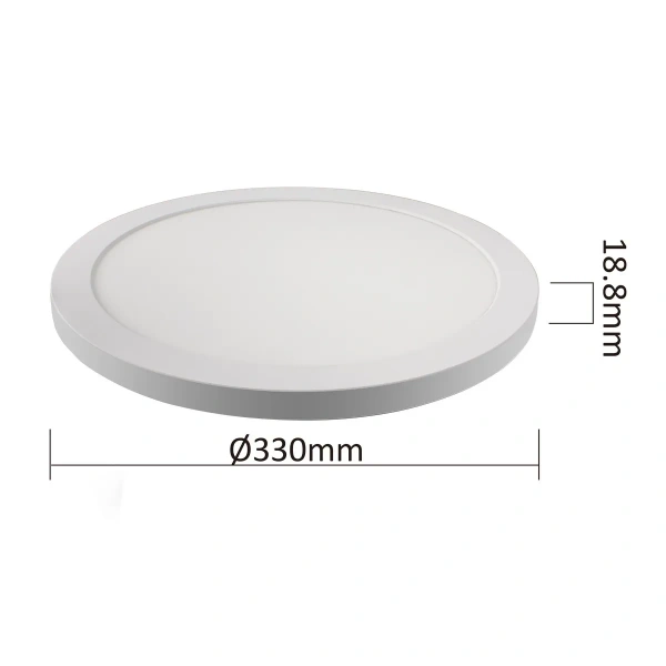 Plafon York 2w1 33 cm biały LED 4000K