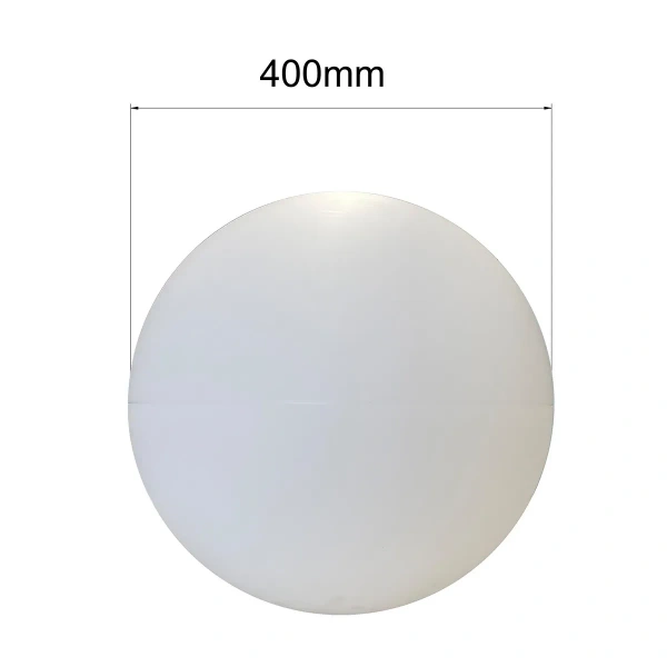 Lampa ogrodowa Gaja 40 cm biała 1xE27 IP65