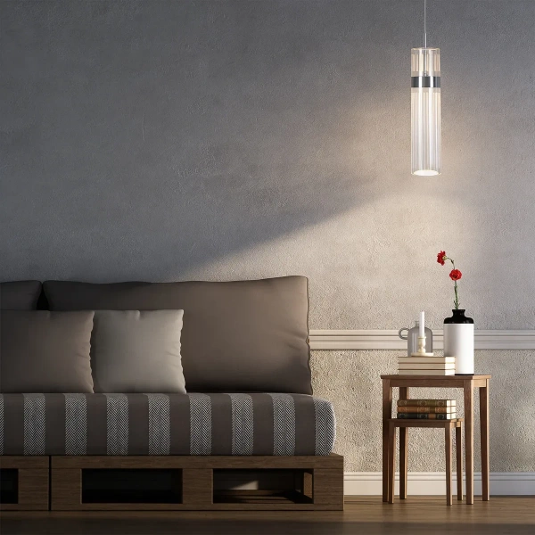 Lampa wisząca Ambiente chromowana LED CCT