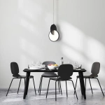 Lampa wisząca Circlo czarna LED 8W CCT