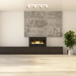 Plafon Parma 70 cm biały 4xGU10 + LED 20W CCT