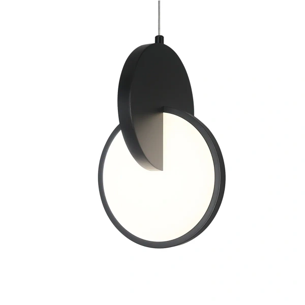 Lampa wisząca Circlo czarna LED 8W CCT