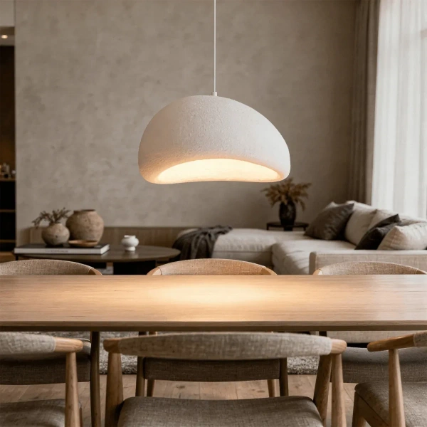 Lampa wisząca Nube śr. 50 cm biała 1xGX53
