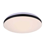 Plafon Babilon okrągły 38 cm czarno-biały LED 4000K
