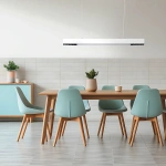 Lampa wisząca Cali M biała LED 32W CCT smart