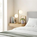 Lampa stołowa Dorado złota 2xG9