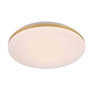 Plafon Babilon okrągły 38 cm złoto-biały LED 4000K