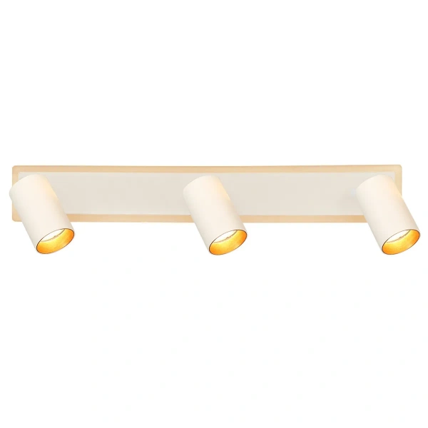 Spot sufitowy Parma 3 biały 3xGU10 + LED CCT