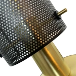 Lampa stołowa Tirana czarno-złota 1xE27