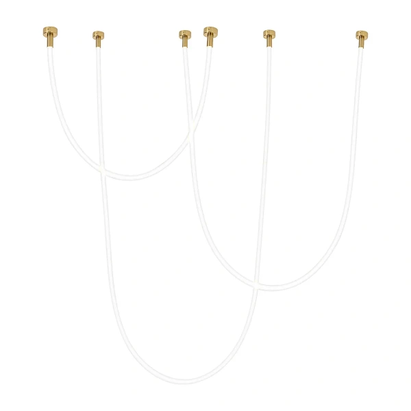 Lampa wisząca Rope Light 4 m biało-złota LED 50W CCT