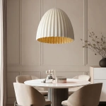 Lampa wisząca Elva 50 cm biała 1xE27