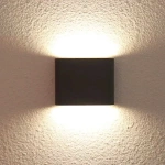 Kinkiet Sapri czarny LED 4000K IP54
