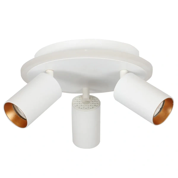 Plafon Parma 3 okrągły biały 3xGU10 + LED 13W CCT