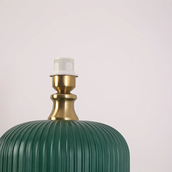 Lampa stołowa Tamiza 48 cm zielona 1xE27
