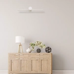 Kinkiet Modern Slim 40 cm biały LED 3000K IP44