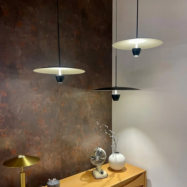 Lampa wisząca Ufo S czarna LED 8W CCT
