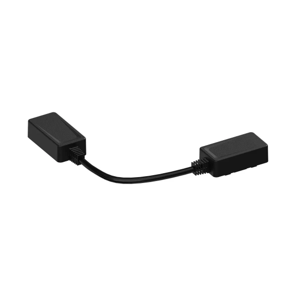 Łącznik natynkowy z linką Magnetic Slim czarny