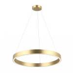 Lampa wisząca Midway Triangle mała złota LED 3000K
