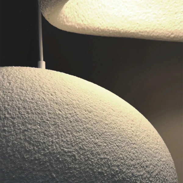Lampa wisząca Nube śr. 30 cm biała 1xGX53