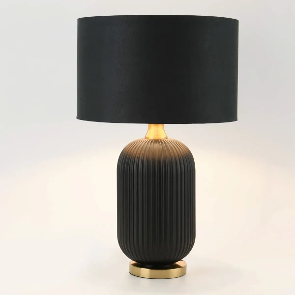 Lampa stołowa Tamiza 65 cm czarna 1xE27