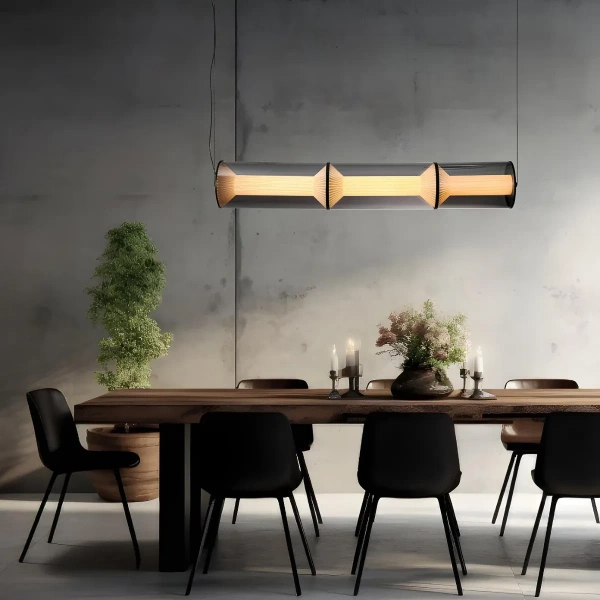 Lampa wisząca Aeris 3 listwa dymiona LED 40W CCT