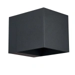 Kinkiet Alaska czarny 1xG9